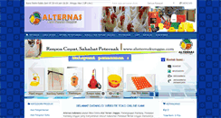 Desktop Screenshot of alatternakunggas.com